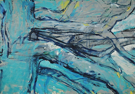 Schilderij van Lex Goes wordt geladen